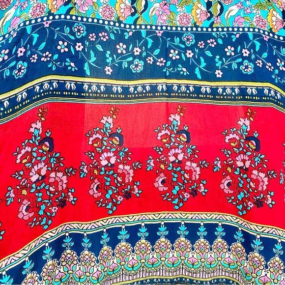 Anthropologie Patrons of Peace boho gypsy duster  w resort vacay beach vibe - Picture 15 of 16